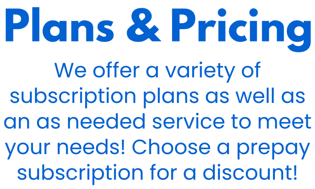Plans & Pricing